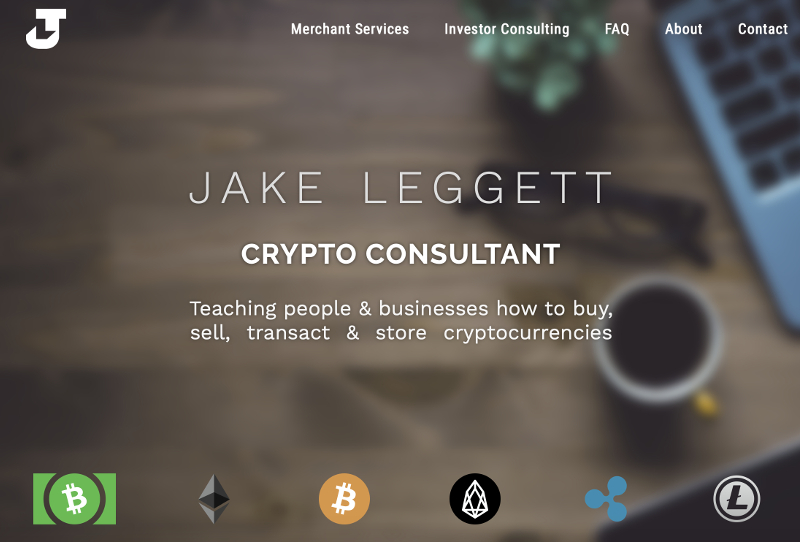 Jake Leggett Cryptocurrency Consulting